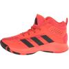 imageadidas UnisexChild Cross Em Up 5 Wide Basketball ShoeSolar RedBlackBright Red