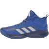imageadidas UnisexChild Cross Em Up 5 Wide Basketball ShoeTeam Royal BlueSilver Metallic