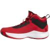 imageadidas UnisexChild Cross Em Up 5 Wide Basketball ShoeVivid RedSilver MetallicBlack Wide