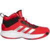 imageadidas UnisexChild Cross Em Up 5 Wide Basketball ShoeVivid RedSilver MetallicBlack Wide