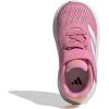 imageadidas UnisexChild Duramo Sl Running ShoeBliss PinkWhiteHazy Orange Elastic Lace