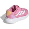 imageadidas UnisexChild Duramo Sl Running ShoeBliss PinkWhiteHazy Orange Elastic Lace