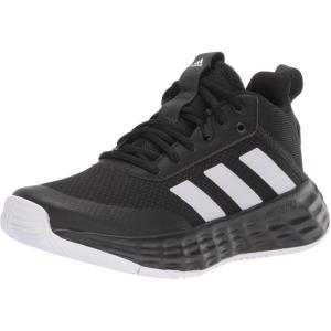 imageadidas Kids Own the Game 20 Basketball ShoeBlackWhiteCarbon
