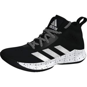 imageadidas UnisexChild Cross Em Up 5 Wide Basketball ShoeBlackSilverWhite