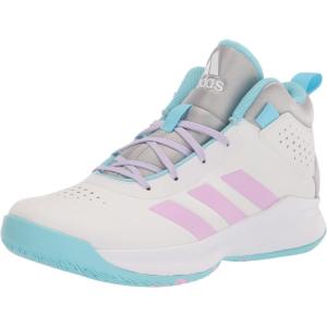 imageadidas UnisexChild Cross Em Up 5 Wide Basketball ShoeDash GreyBliss LilacGrey Wide