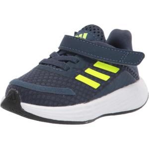 imageadidas UnisexChild Duramo Sl Running ShoeCrew NavySolar YellowHalo Silver