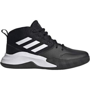 imageadidas UnisexChild Own The Game Wide Basketball ShoesBlackWhiteWhite