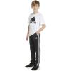 imageAdidas Boys Tapered Trainer PantBlack Heather