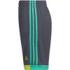 imageadidas Boys Elastic Waistband Winner ShortGreyGreen