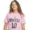 imageadidas Boys Messi Name ampamp Number Graphic TShirtEasy Pink