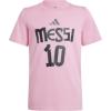 imageadidas Boys Messi Name ampamp Number Graphic TShirtEasy Pink