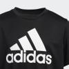 imageadidas Boys Short Sleeve Aeroready Performance Logo Tee TShirtBlack
