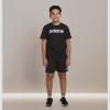 imageadidas Boys Short Sleeve Aeroready Performance Logo Tee TShirtBlack
