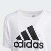 imageadidas Boys Short Sleeve Aeroready Performance Logo Tee TShirtWhite