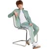 imageadidas Boys Tiro 25 Essentials Training PantsSilver GreenWhite