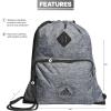 imageadidas Classic 3Stripes 20 Sackpack Black One Size Fits AllJersey Onix GreyBlack