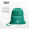 imageadidas Classic 3Stripes 20 Sackpack Black One Size Fits AllSemi Court Green