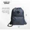 imageadidas Classic 3Stripes 20 Sackpack Black One Size Fits AllTwill Onix GreyBlack