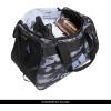 imageadidas Diablo Power Gym Small Duffel Bag for Men and Women  Lightweight for Sports and TravelCamouflage CarbonBlackBlue Spark