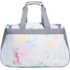 imageadidas Diablo Power Gym Small Duffel Bag for Men and Women  Lightweight for Sports and TravelTie Dye Wash Halo Mint GreenGreyWhite