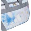 imageadidas Diablo Power Gym Small Duffel Bag for Men and Women  Lightweight for Sports and TravelTie Dye Wash Halo Mint GreenGreyWhite