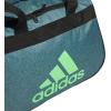 imageadidas Diablo Power Gym Small Duffel Bag for Men and Women  Lightweight for Sports and TravelTwill Preloved TealLime Burst GreenBlack