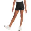 imageadidas Girls 3Stripes Mesh ShortsBlack New