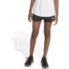 imageadidas Girls 3Stripes Mesh ShortsBlackPink Gradient