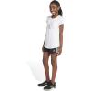 imageadidas Girls 3Stripes Mesh ShortsBlackPink Gradient