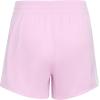 imageadidas Girls 3Stripes Mesh ShortsBliss Lilac