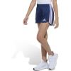 imageadidas Girls 3Stripes Mesh ShortsBlue Multi