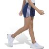 imageadidas Girls 3Stripes Mesh ShortsBlue Multi