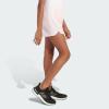imageadidas Girls 3Stripes Mesh ShortsClear Pink