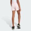 imageadidas Girls 3Stripes Mesh ShortsClear Pink