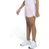 imageadidas Girls 3Stripes Mesh ShortsClear Pink Adi