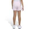 imageadidas Girls 3Stripes Mesh ShortsClear Pink Adi