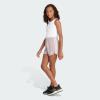 imageadidas Girls 3Stripes Mesh ShortsPreloved Fig