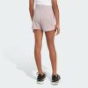 imageadidas Girls 3Stripes Mesh ShortsPreloved Fig