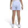 imageadidas Girls 3Stripes Mesh ShortsViolet Tone Purple
