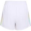 imageadidas Girls 3Stripes Mesh ShortsWhite Multi