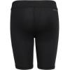 imageadidas Girls Detached Waistband 3 Stripe Bike ShortBlack