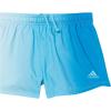imageadidas Girls Elastic Waistband with Inner Drawcord Woven Athletic ShortsBlue Rush