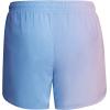 imageadidas Girls Elastic Waistband with Inner Drawcord Woven Athletic ShortsCrew Blue