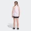 imageadidas Girls Sleeveless Lapped TankClear Pink