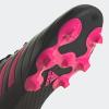 imageadidas Kids Girls Goletto VIII Firm Ground Soccer Cleats Firm Ground  PinkBlackTeam Shock PinkBlack