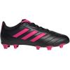 imageadidas Kids Girls Goletto VIII Firm Ground Soccer Cleats Firm Ground  PinkBlackTeam Shock PinkBlack