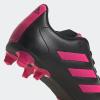 imageadidas Kids Girls Goletto VIII Firm Ground Soccer Cleats Firm Ground  PinkBlackTeam Shock PinkBlack