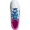 imageadidas Kids Goletto IX Firm Multi Ground Soccer CleatWhiteBright RoyalTeam Shock Pink