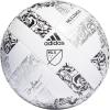 imageadidas MLS Soccer BallLeague WhiteSilver MetallicBlack