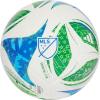 imageadidas MLS Soccer BallTraining WhiteGreenGlory BlueSolar Blue